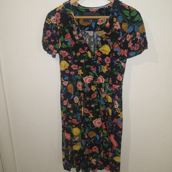 ANTHRO' MAEVE Bloedel Floral Dress - Picture 6 of 11